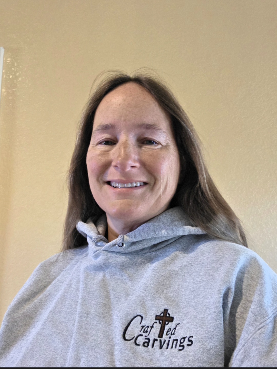 Jennifer, Army veteran and maker at Crafted Carvings
