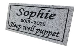 Pet Grave Markers