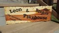 Personalized Cedar Wood Clubhouse Sign: Hand Routed Kids Room Decor