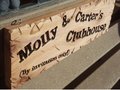 Rustic Carved Cedar Family Sign: Custom Christian Decor (7 x 24")