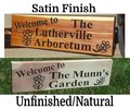 Custom Cedar Blessing Sign: Rustic Farmhouse Decor (5" x 24")