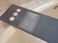 X-Large 46-50" x 8" Bath Tub Tray Custom Made to Order Corian Caddy Tablet Cell Phone IPad Candles Relax Mom Garden Jacuzzi Hot Spa 112-33