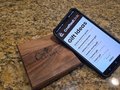 NFC smart tag / QR code Engraved Solid Wood Coaster, Tap to Share Wifi, Reviews, Business Card, Photo Story Keepsake - Changeable 4" x 4"