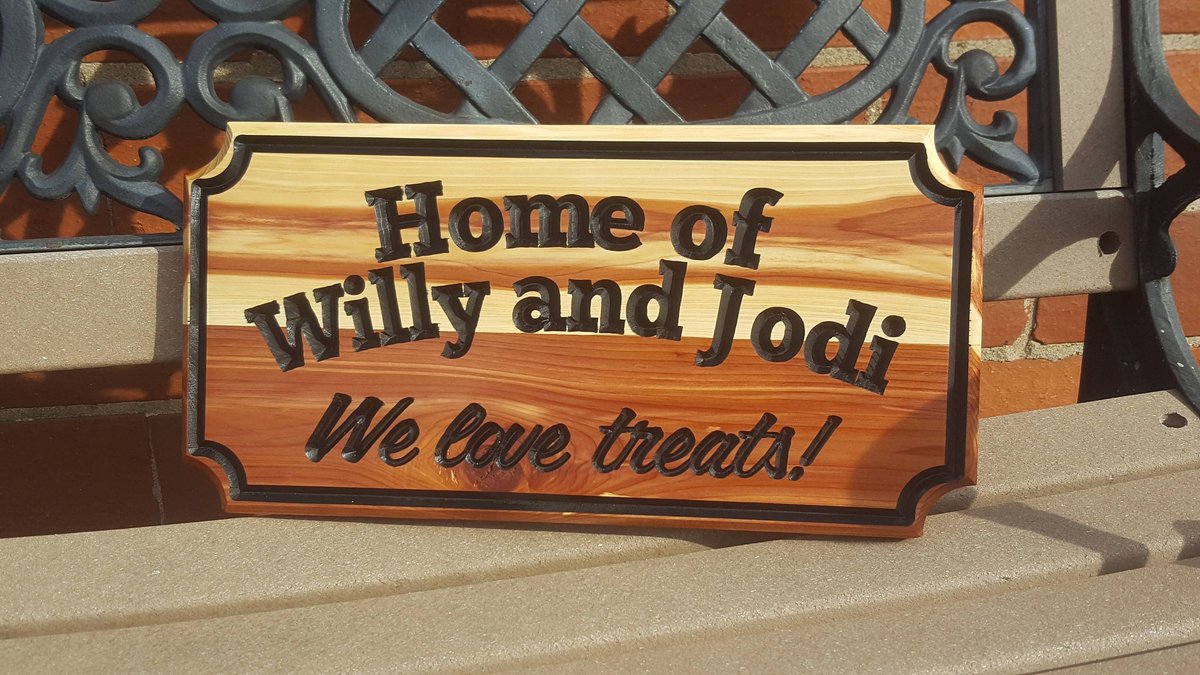 Family Sign Cedar Newlywed Wood House Warming Closing Realtor Gift Personalized Custom Fancy Shape