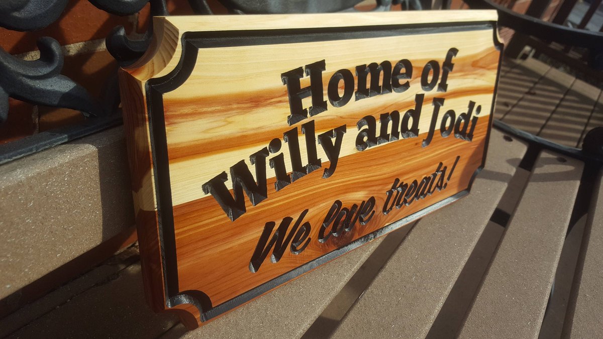 Family Sign Cedar Newlywed Wood House Warming Closing Realtor Gift Personalized Custom Fancy Shape