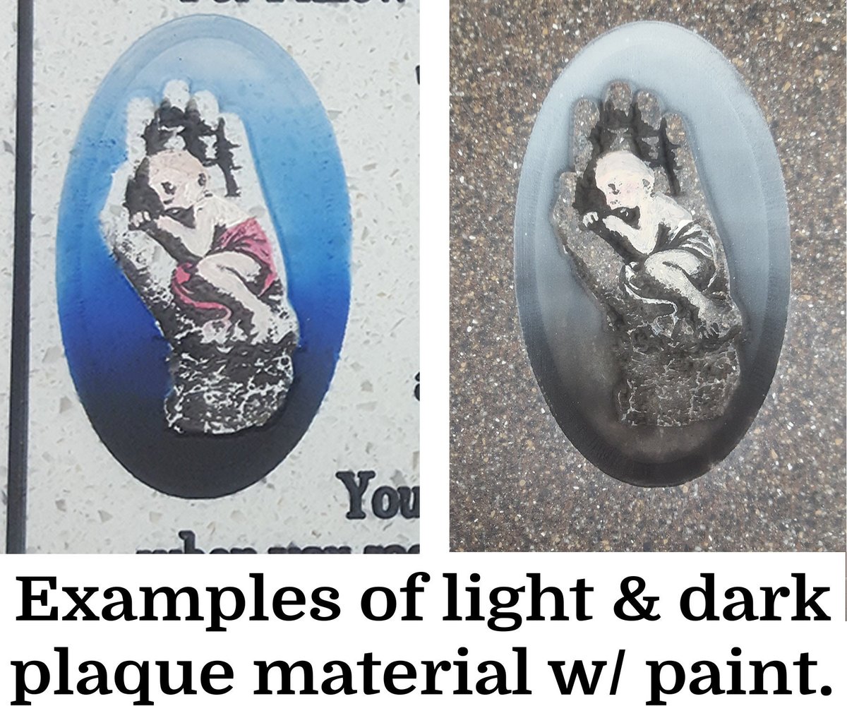 Memorial Plaque: Engraved Infant Loss Remembrance Marker