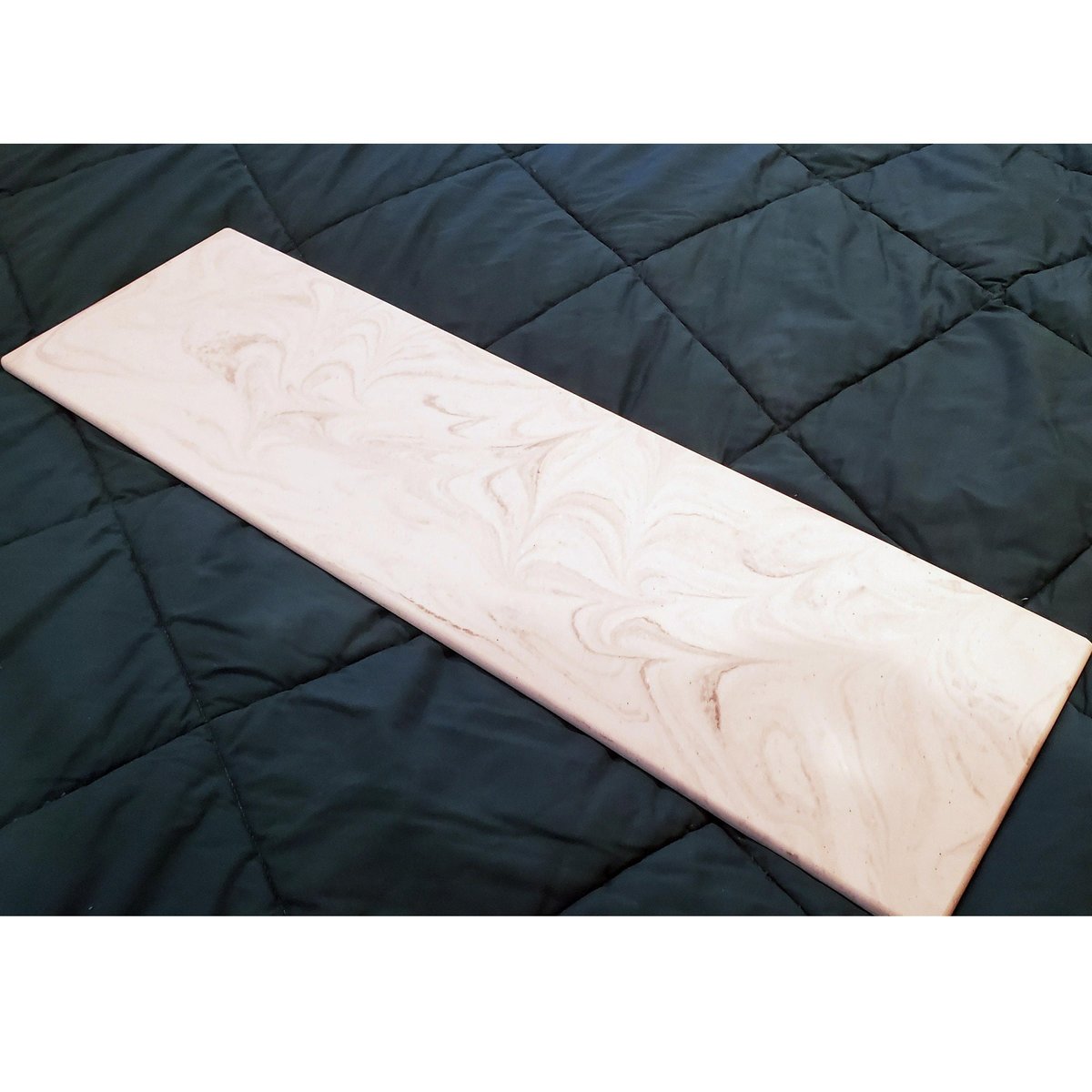 Bath Tub Tray 35-40" x 10" Wide Custom Made to Order Corian Caddy Tablet Cell Phone Candle Holder Mom Garden Jacuzzi Hot Spa Soaker 112-22