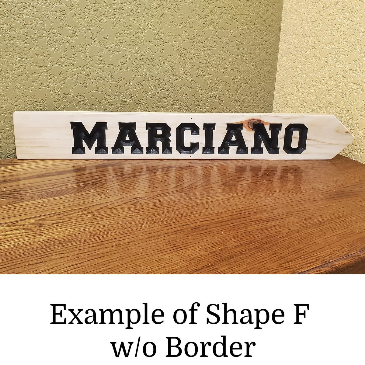 Upcharge for Border and Shape Upgrade Add-On to Any Product