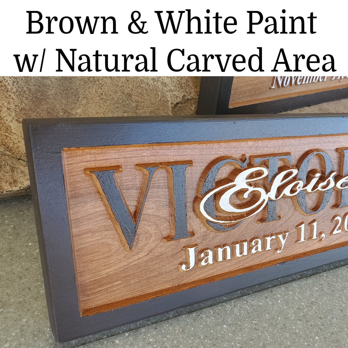 Upcharge for Stain or Paint Upgrade Add-On to Any Wood Product