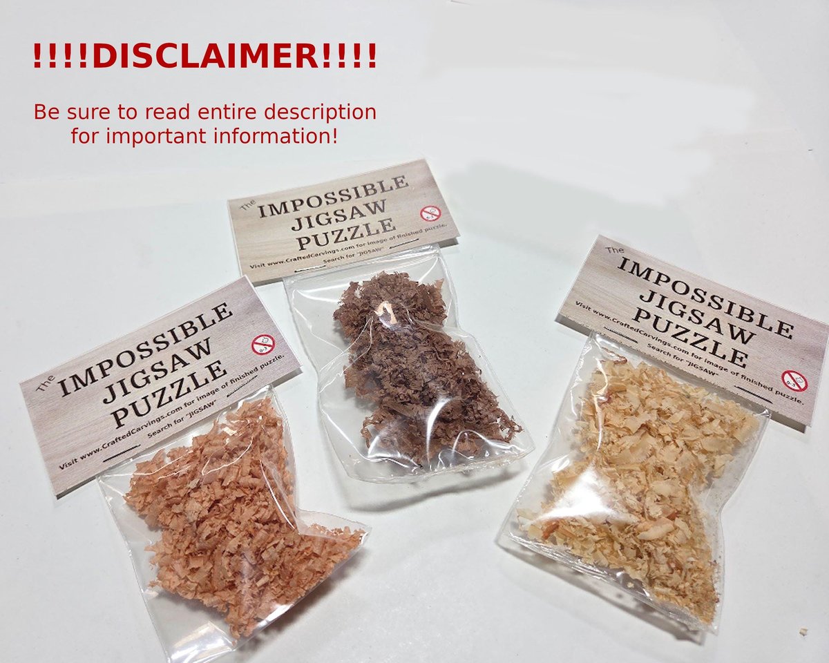 The Impossible Jigsaw Puzzle - Ultimate White Elephant Gag Gift