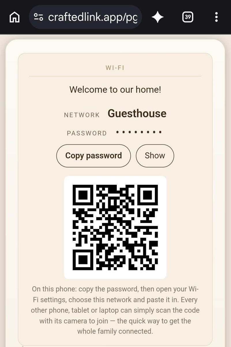 CraftedLink  NFC Tag Tap to Open Link or Hosted Custom Keeper Story Page
